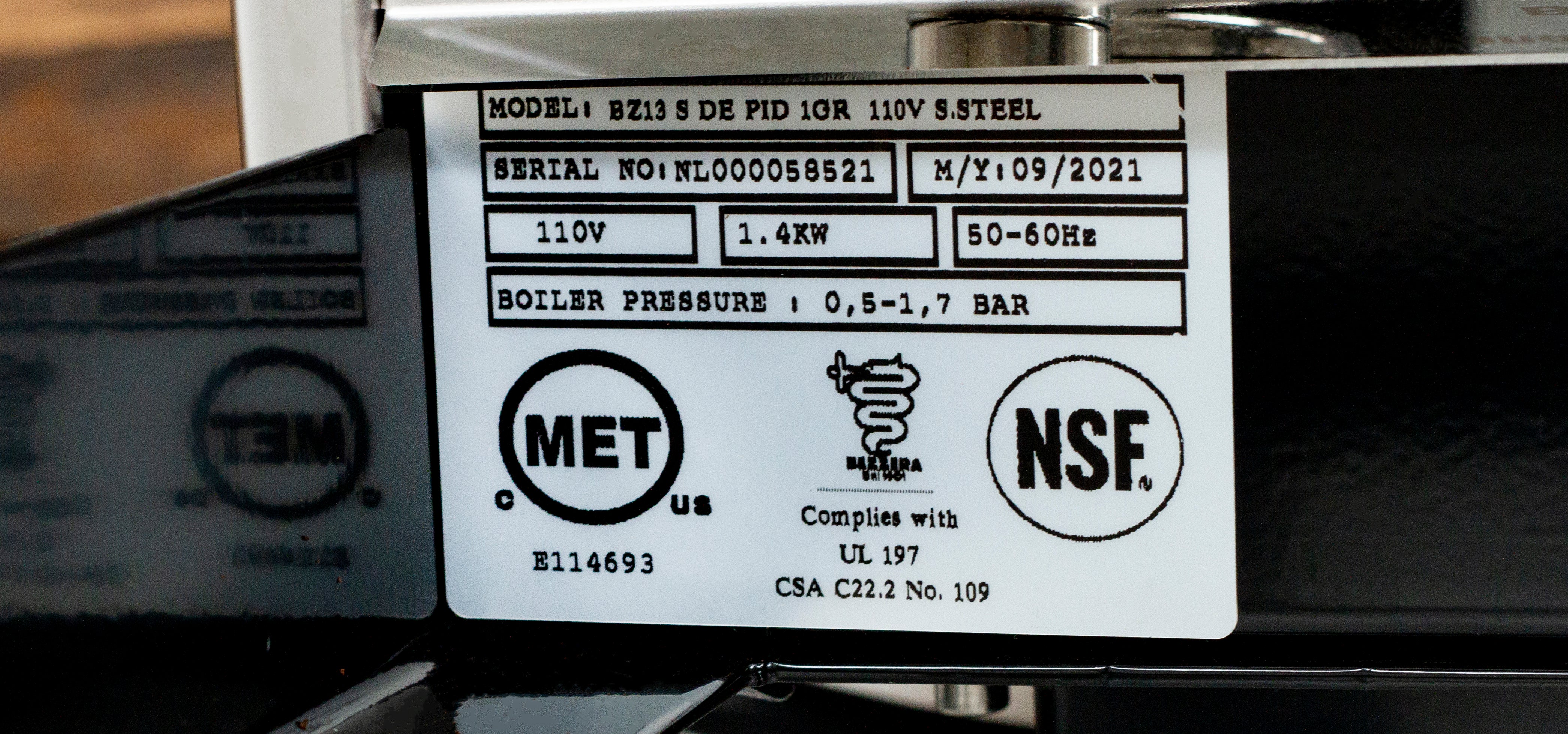 Bezzera BZ13 DE Espresso Machine - Special Edition - Image 12