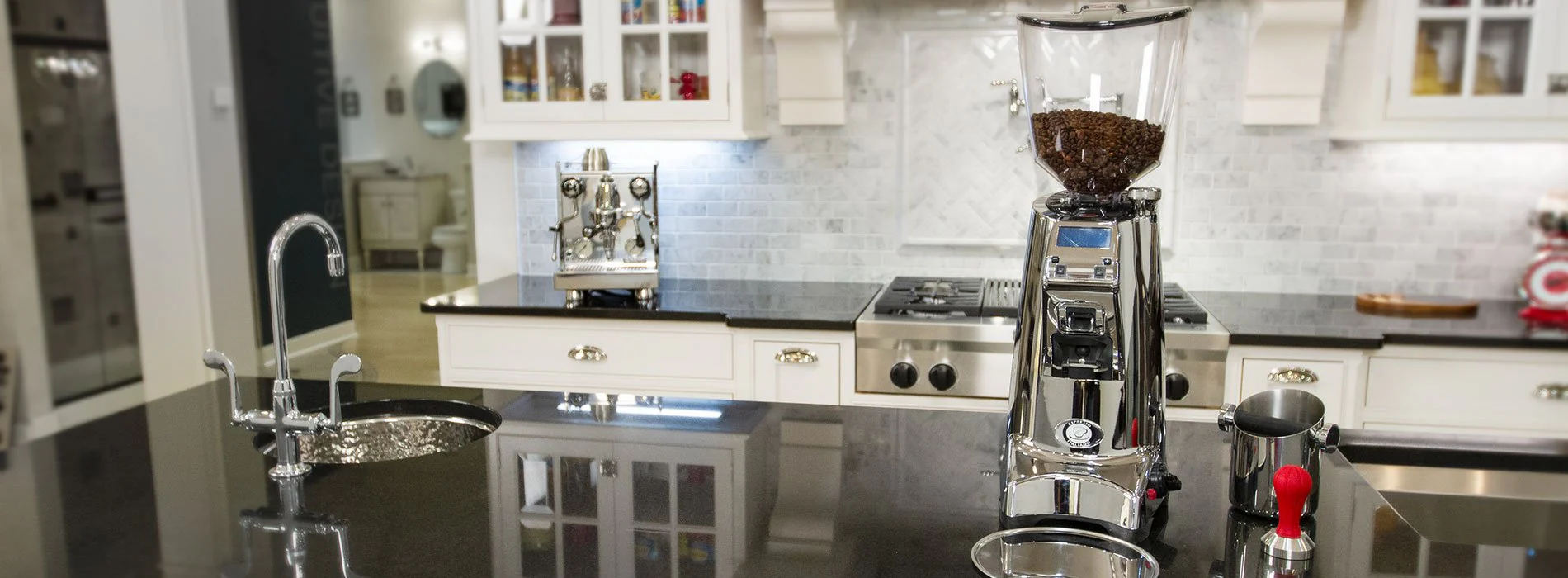 Eureka Olympus 75E High Speed Espresso Grinder in Chrome - Image 11