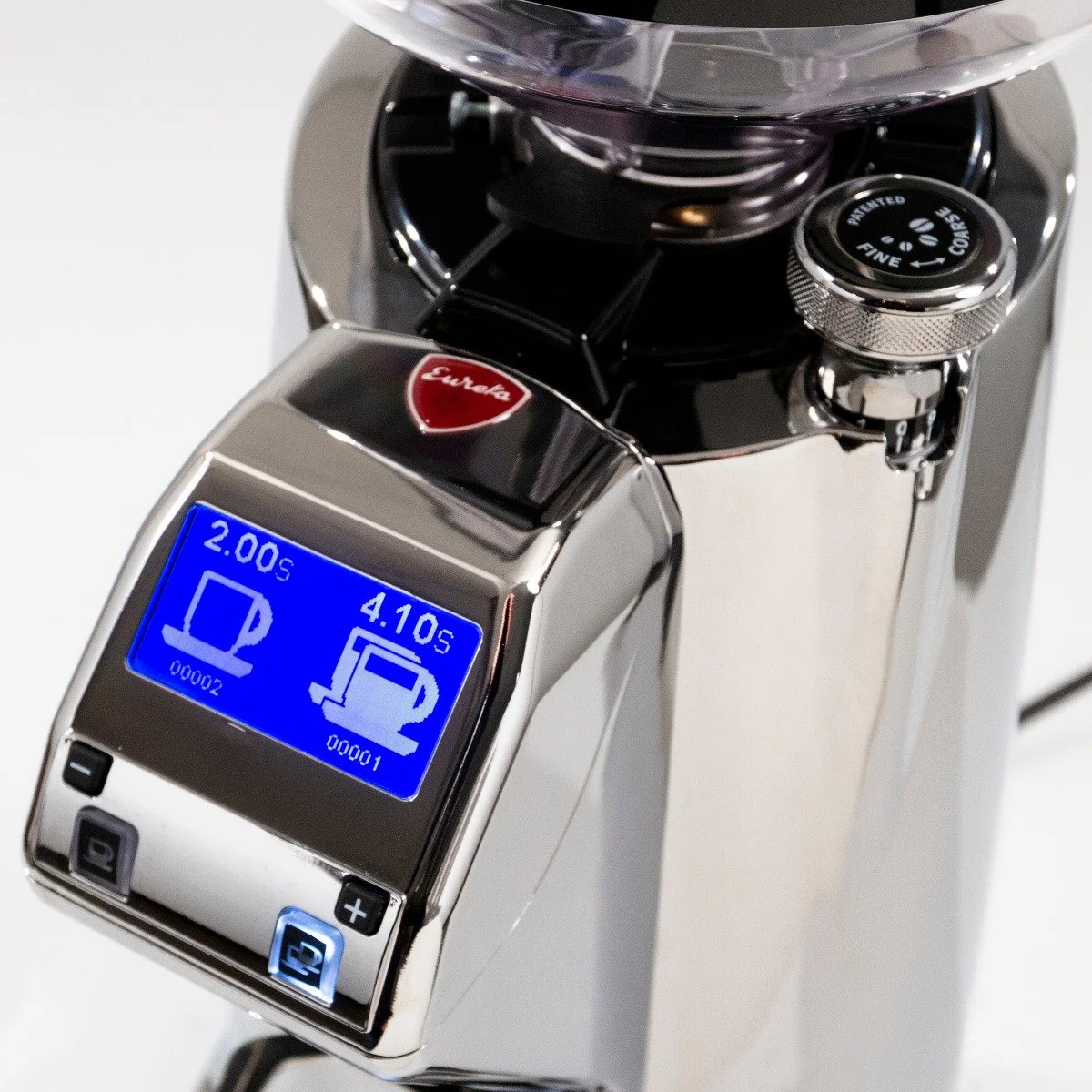 Eureka Olympus 75E High Speed Espresso Grinder in Chrome - Image 6